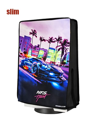کاور کنسول PS5 اسلیم طرح NFS Heat