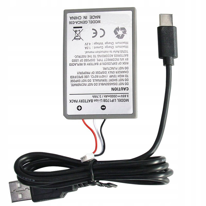 باتری دسته PS5 مدل GENCA-036 ظرفیت 2000 میلی آمپر - Image 3