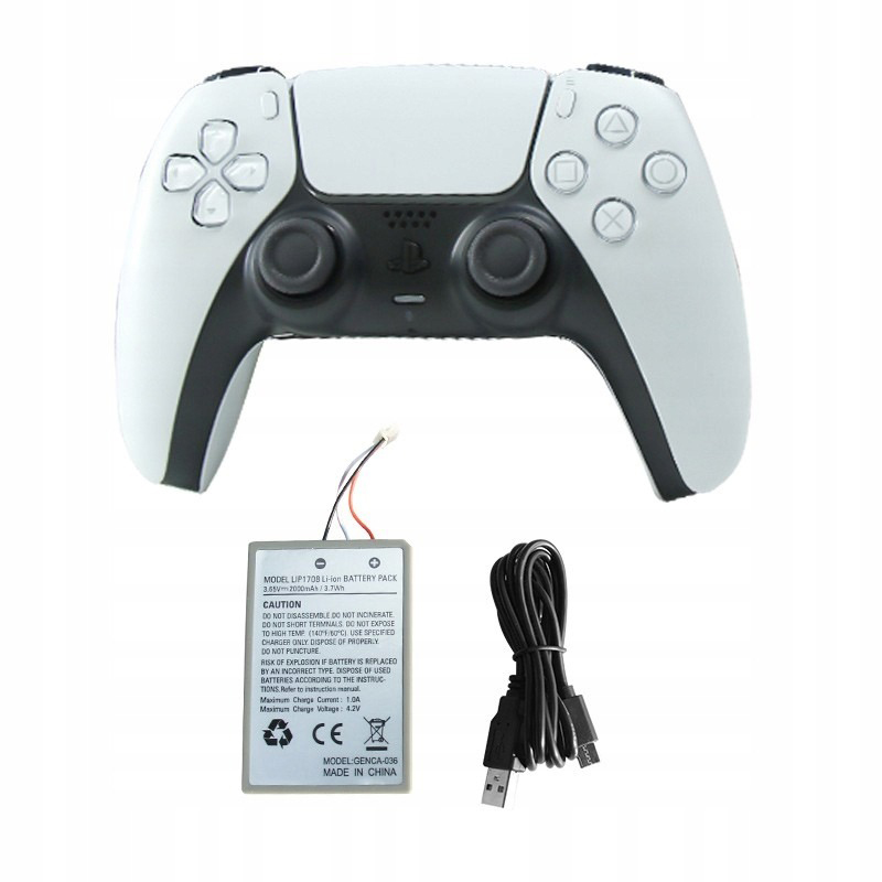 باتری دسته PS5 مدل GENCA-036 ظرفیت 2000 میلی آمپر - Image 4