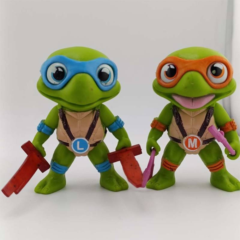 فیگور بچه لاکپشت های نینجا Ninja Turtles - Image 3