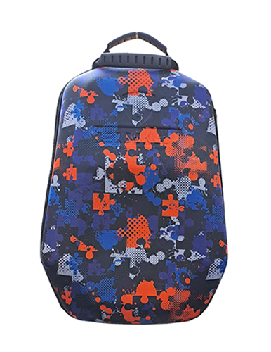 کیف کوله پشتی Deadskull PS5 slim پازلی رنگارنگ