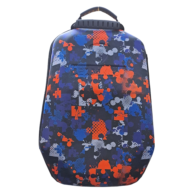 کیف کوله پشتی Deadskull PS5 slim پازلی رنگارنگ - Image 5