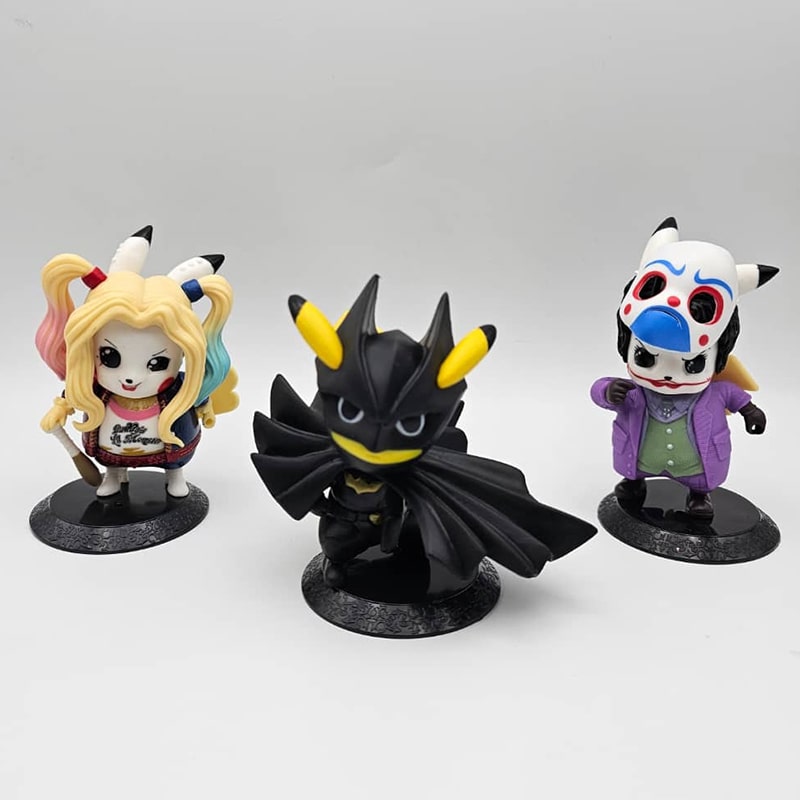 فیگور پیکاچو با لباس مبدل Pokemon ست 3 عددی - Image 4