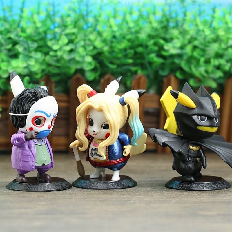 فیگور پیکاچو با لباس مبدل Pokemon ست 3 عددی - Image 5