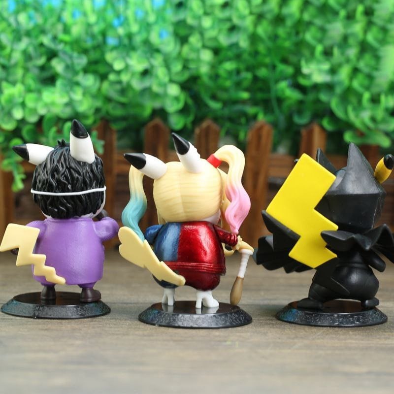 فیگور پیکاچو با لباس مبدل Pokemon ست 3 عددی - Image 6