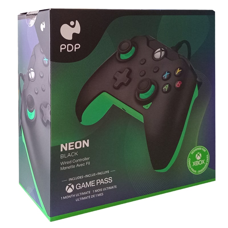 کنترلر ایکس باکس PDP رنگ مشکی مدل NEON - Image 2