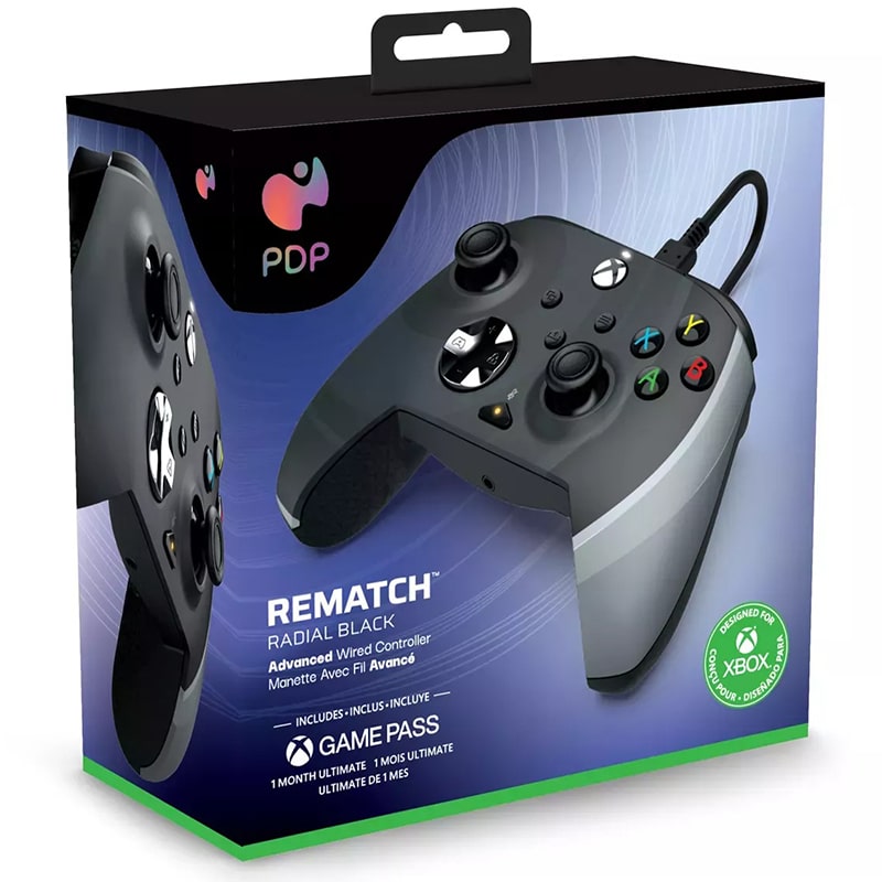 کنترلر ایکس باکس PDP مشکی مدل REMATCH - Image 2
