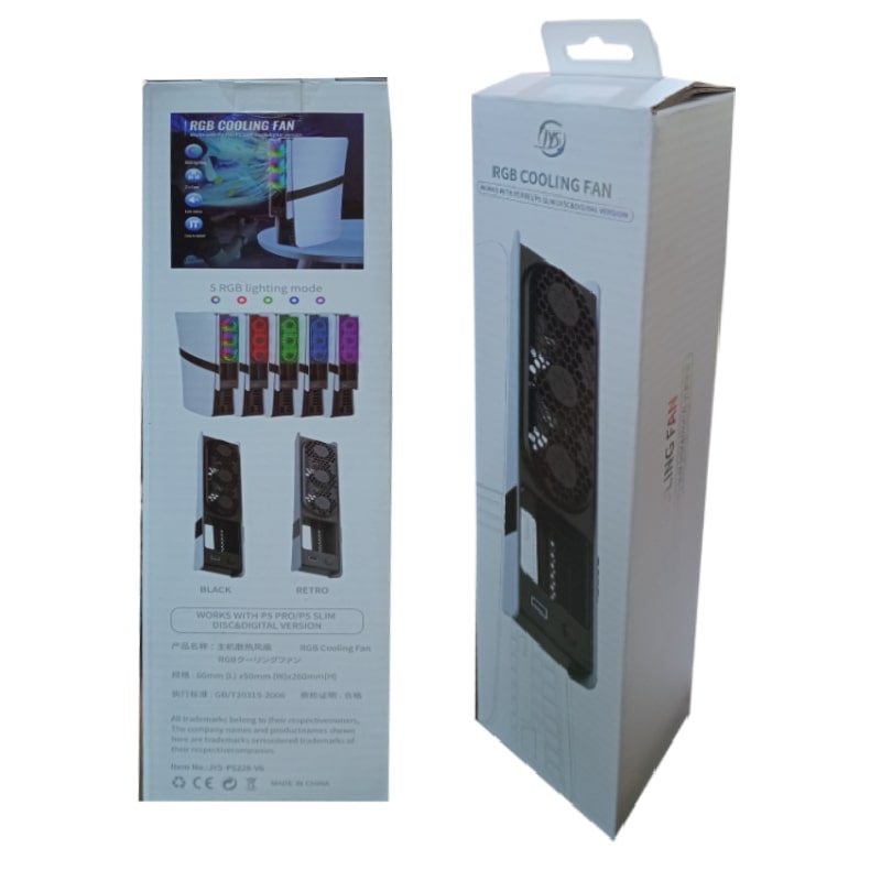 فن RGB پلی استیشن 5 SLIM/PRO مدل JYS P5228 - Image 2