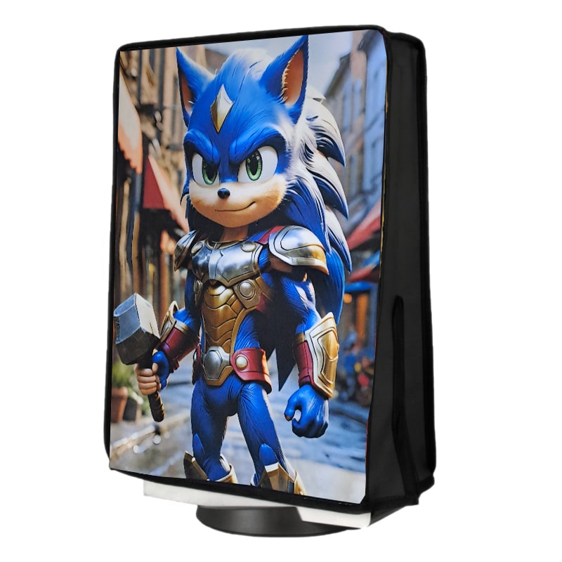 کاور کنسول PS5 فت طرح سونیک SONIC - Image 2
