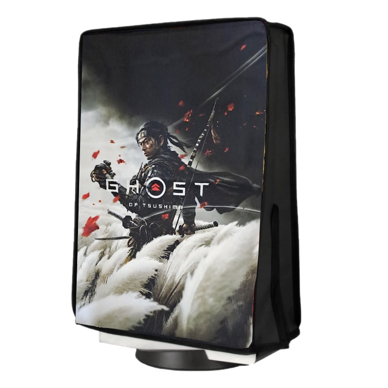 کاور کنسول PS5 فت طرح شبح تسوشیما Tsushima - Image 2