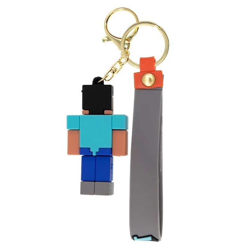 جاسوئیچی سیلیکونی مدل Steve Minecraft - Image 2