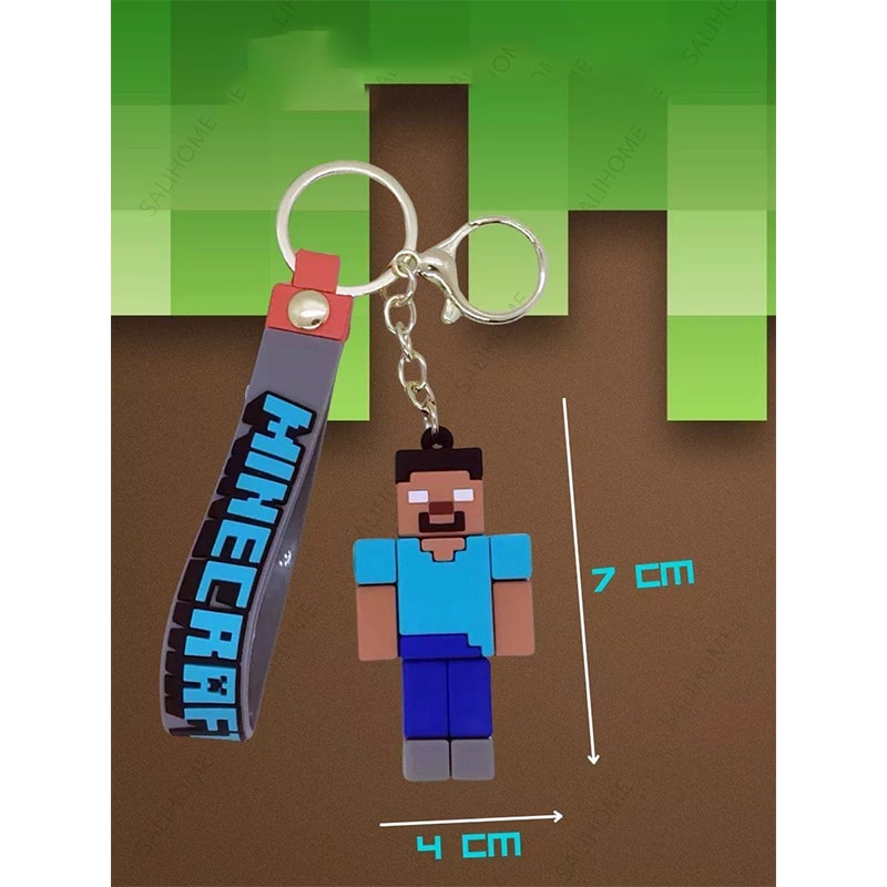 جاسوئیچی سیلیکونی مدل Steve Minecraft - Image 5