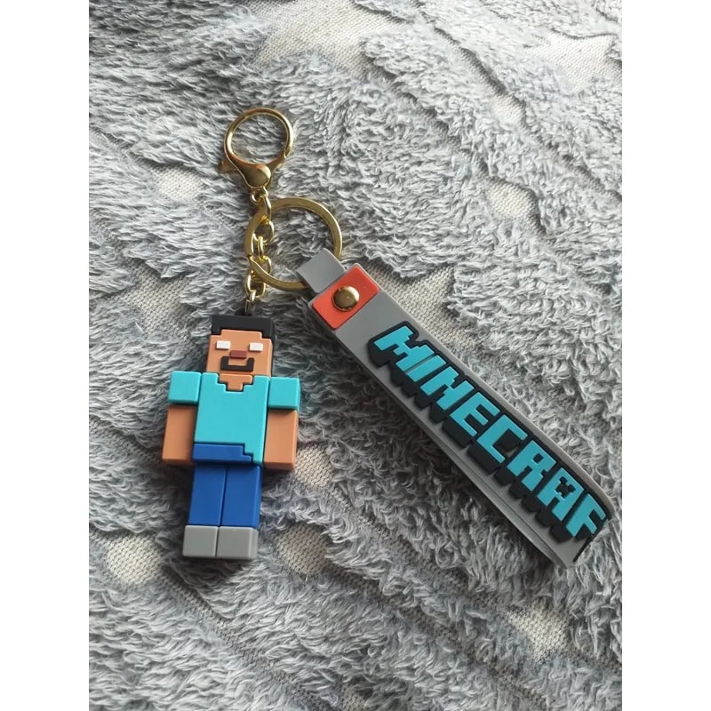 جاسوئیچی سیلیکونی مدل Steve Minecraft - Image 7