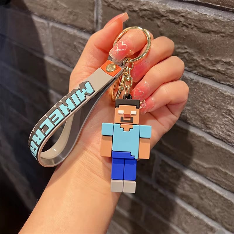 جاسوئیچی سیلیکونی مدل Steve Minecraft - Image 6