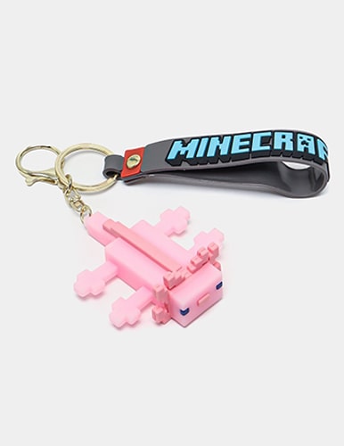 جاسوئیچی سیلیکونی ماینکرافت مدل Axolotl