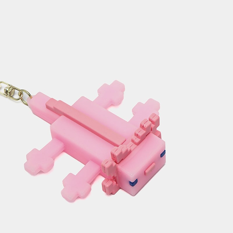 جاسوئیچی سیلیکونی ماینکرافت مدل Axolotl - Image 2