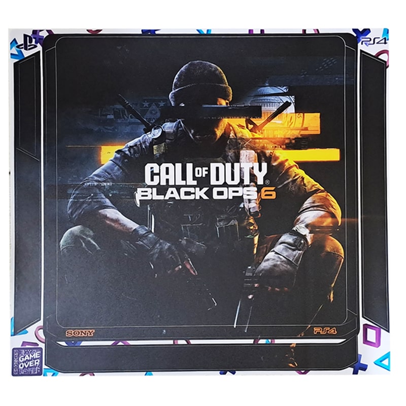 برچسب کنسول PS4 (GO) طرح CALL OF DUTY OPS 6 - Image 3
