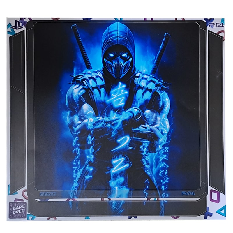 برچسب کنسول PS4 (GO) طرح MORTAL A - Image 3