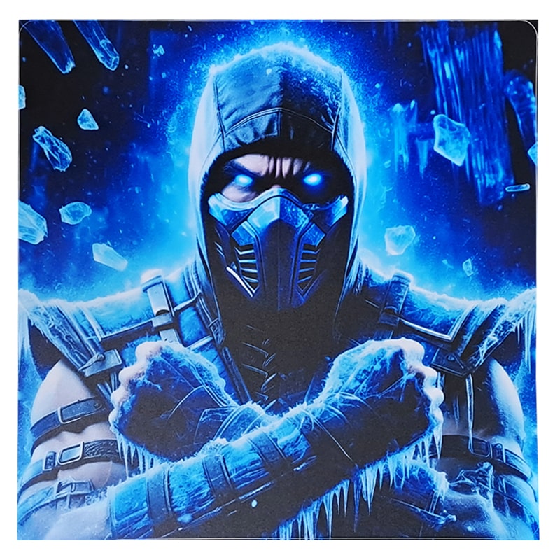 برچسب کنسول PS4 (GO) طرح MORTAL B - Image 2