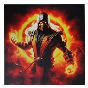 برچسب کنسول PS4 (GO) طرح MORTAL C