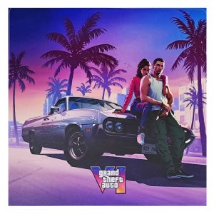 برچسب کنسول PS4 (GO) طرح GTA II