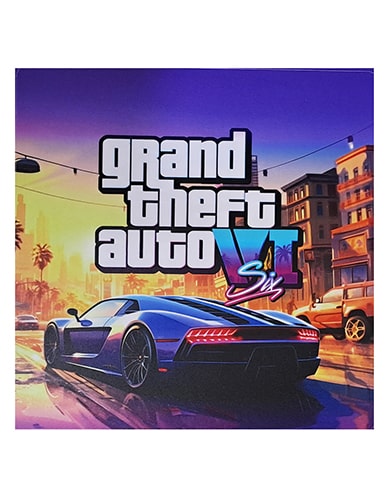 برچسب کنسول PS4 (GO) طرح GTA III