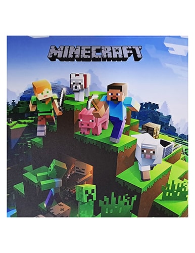 برچسب کنسول PS4 (GO) طرح ماینکرافت MINECRAFT