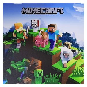 برچسب کنسول PS4 (GO) طرح ماینکرافت MINECRAFT