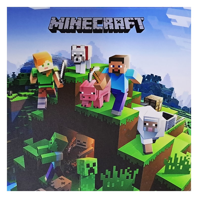 برچسب کنسول PS4 (GO) طرح ماینکرافت MINECRAFT - Image 2