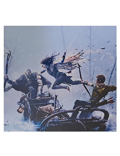 برچسب کنسول PS4 (GO) طرح GOD OF WAR 2