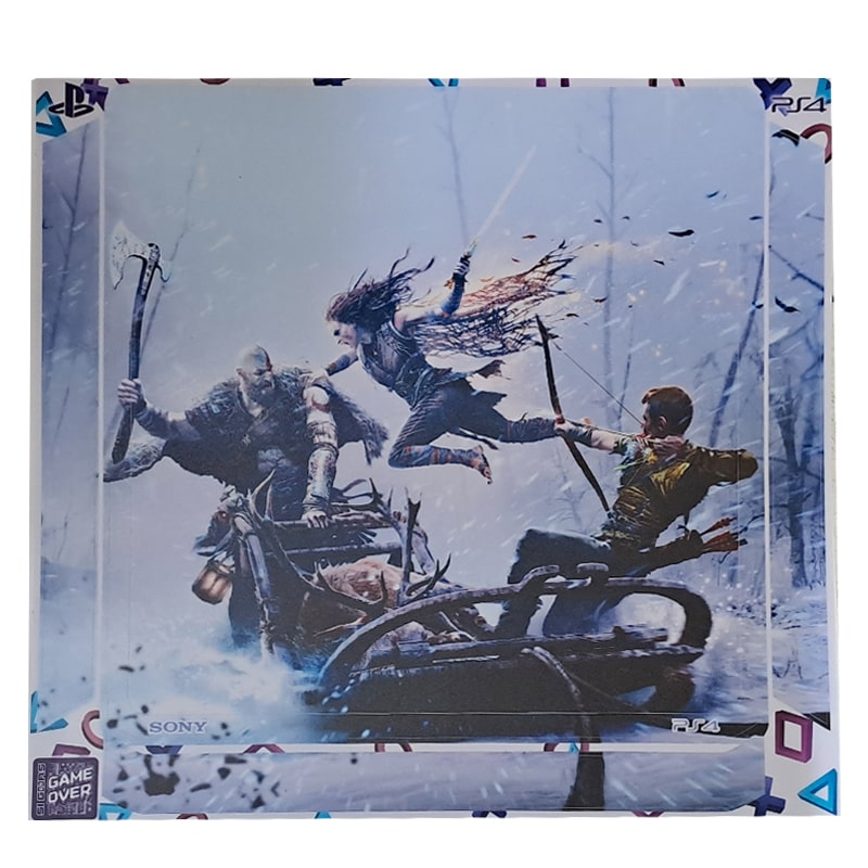 برچسب کنسول PS4 (GO) طرح GOD OF WAR 2 - Image 3