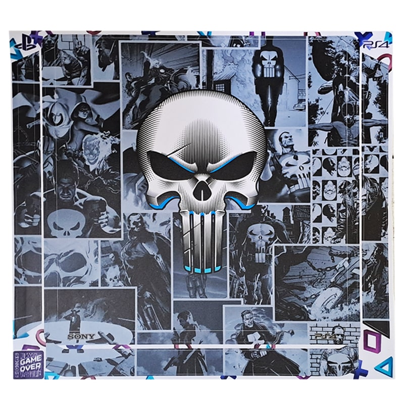 برچسب کنسول PS4 (GO) طرح punisher - Image 3