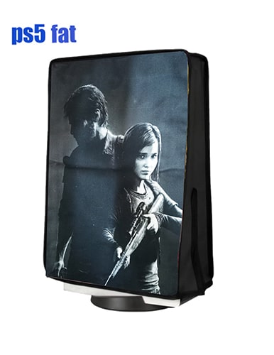 کاور کنسول PS5 فت طرح last of us