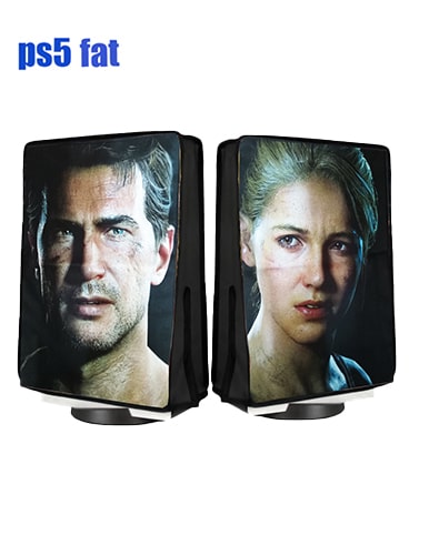 کاور کنسول PS5 فت طرح uncharted