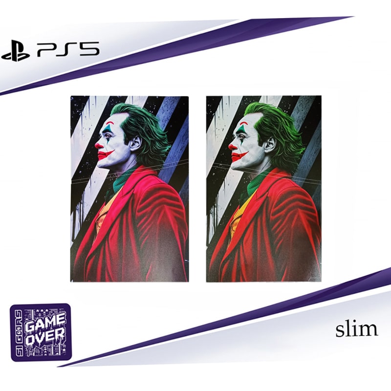 برچسب کنسول PS5 SLIM (GO) جوکر Joker H - Image 2