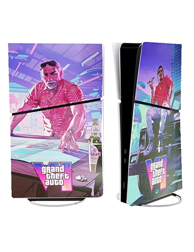 برچسب کنسول PS5 SLIM (GO) طرح GTA A