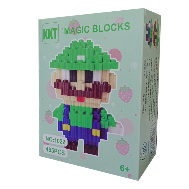 لگو فیگور سه بعدی لوئیجی کد 1022 MAGIC BLOCKS - Image 2
