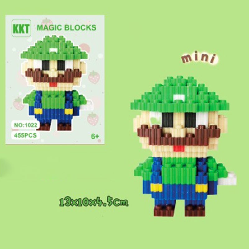 لگو فیگور سه بعدی لوئیجی کد 1022 MAGIC BLOCKS - Image 3