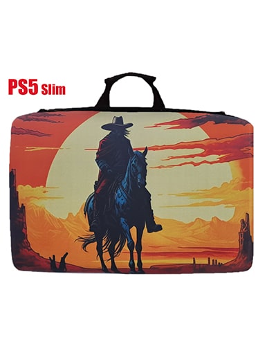 کیف کنسول PS5 اسلیم طرح Cowboy