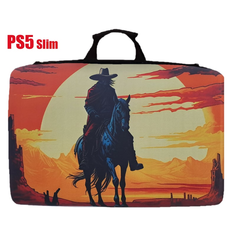 کیف کنسول PS5 اسلیم طرح Cowboy - Image 4