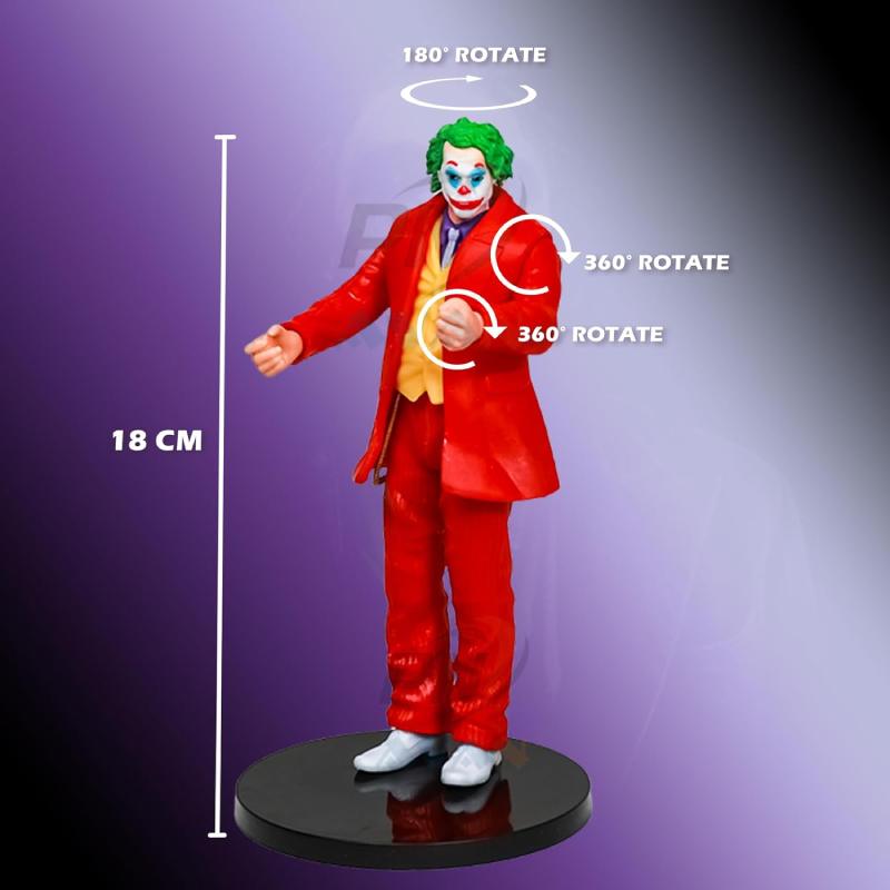 اکشن فیگور جوکر دی سی قرمز طرح McFarlane - Image 4
