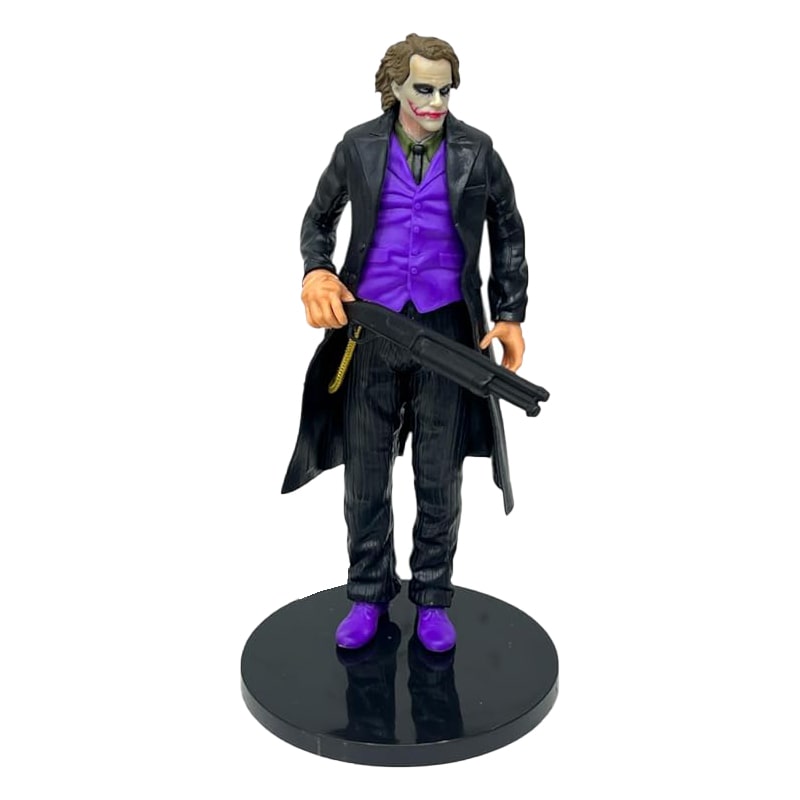 اکشن فیگور جوکر سیاه با جلیقه بنفش طرح McFarlane - Image 4