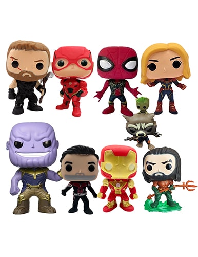 فیگور فانکو انتقامجویان Avengers ست 9 عددی