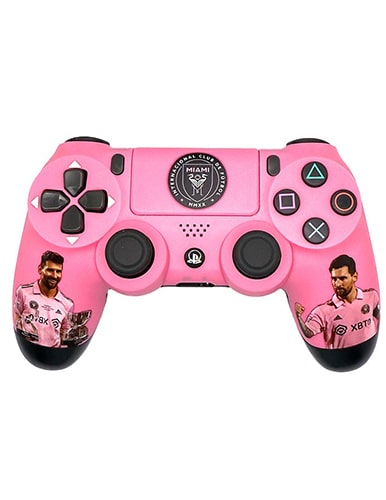 دسته بازی PS4 های کپی طرح مسی Messi miami