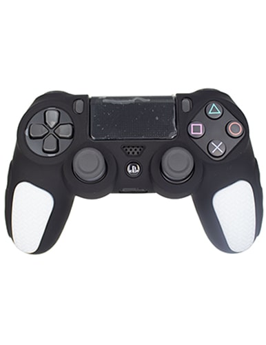 روکش دسته PS4 طرح ضد لغزش مشکی-سفید