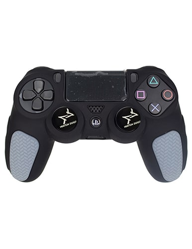 روکش دسته PS4 طرح ضد لغزش مشکی-طوسی - Image 2