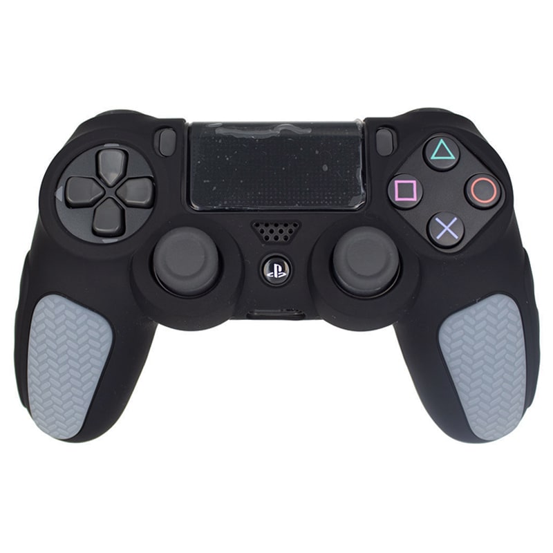 روکش دسته PS4 طرح ضد لغزش مشکی-طوسی - Image 3