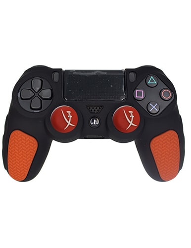 روکش دسته PS4 طرح ضد لغزش مشکی-قرمز - Image 2