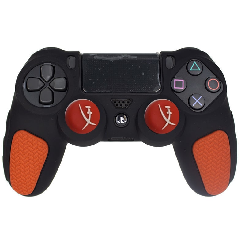 روکش دسته PS4 طرح ضد لغزش مشکی-قرمز - Image 6