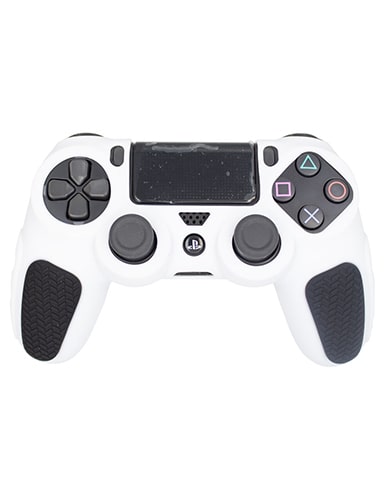 روکش دسته PS4 طرح ضد لغزش سفید-مشکی